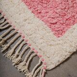 Beni Ouraine wool rug, size 250 x 250 cm