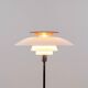 Lampadaire PH80 de Poul Henningsen pour Louis Poulsen (Danemark, années 1980).