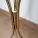 Glass side table