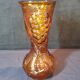 Vase ambré des années 50