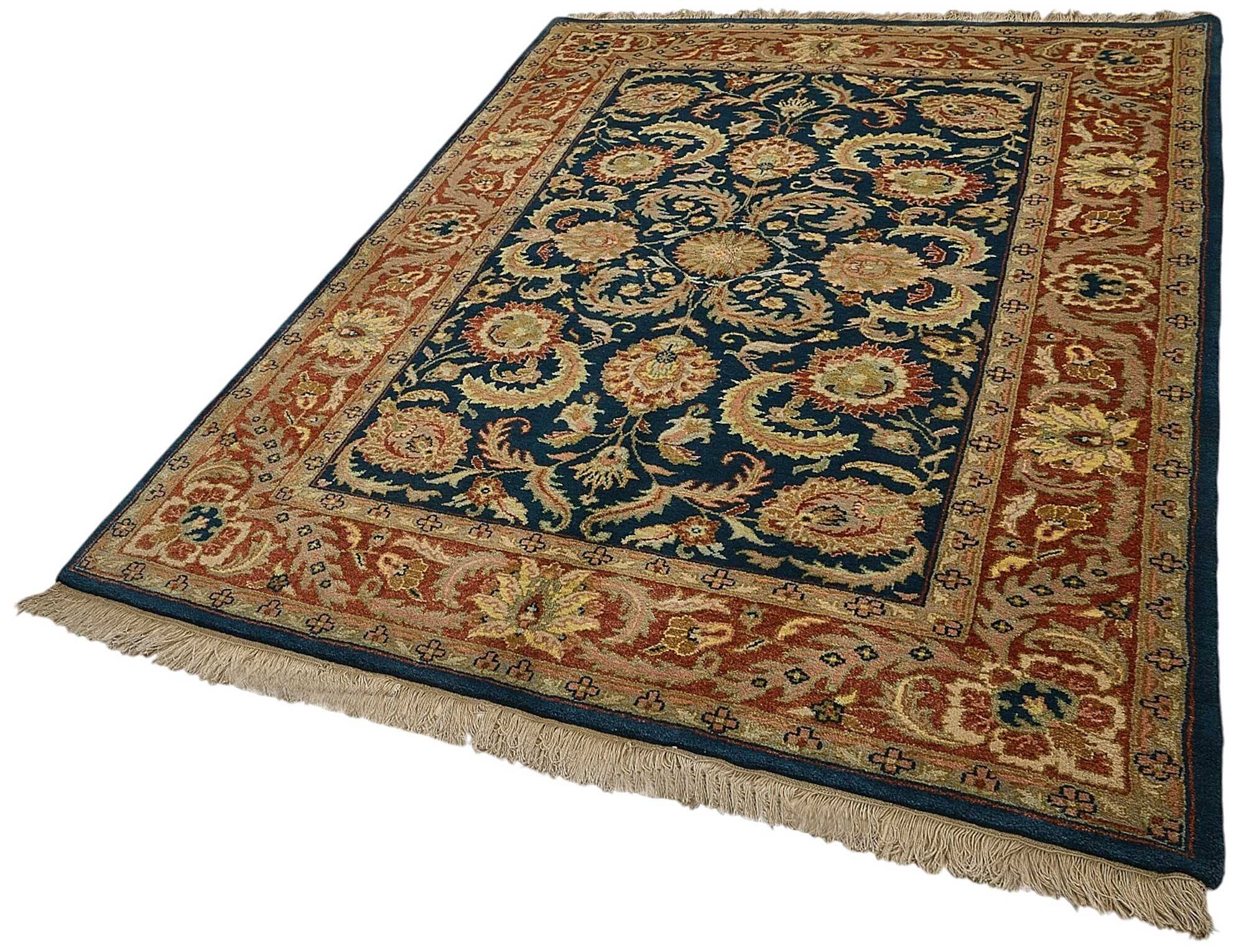 Turkish Handknotted Wool Oushak Rug 165 cm x 236 cm