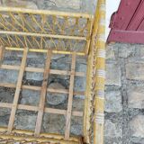 Rattan children's bed