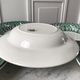 Lot of 6 hollow plates digoin sarreguemines model "leïla" years 30-40
