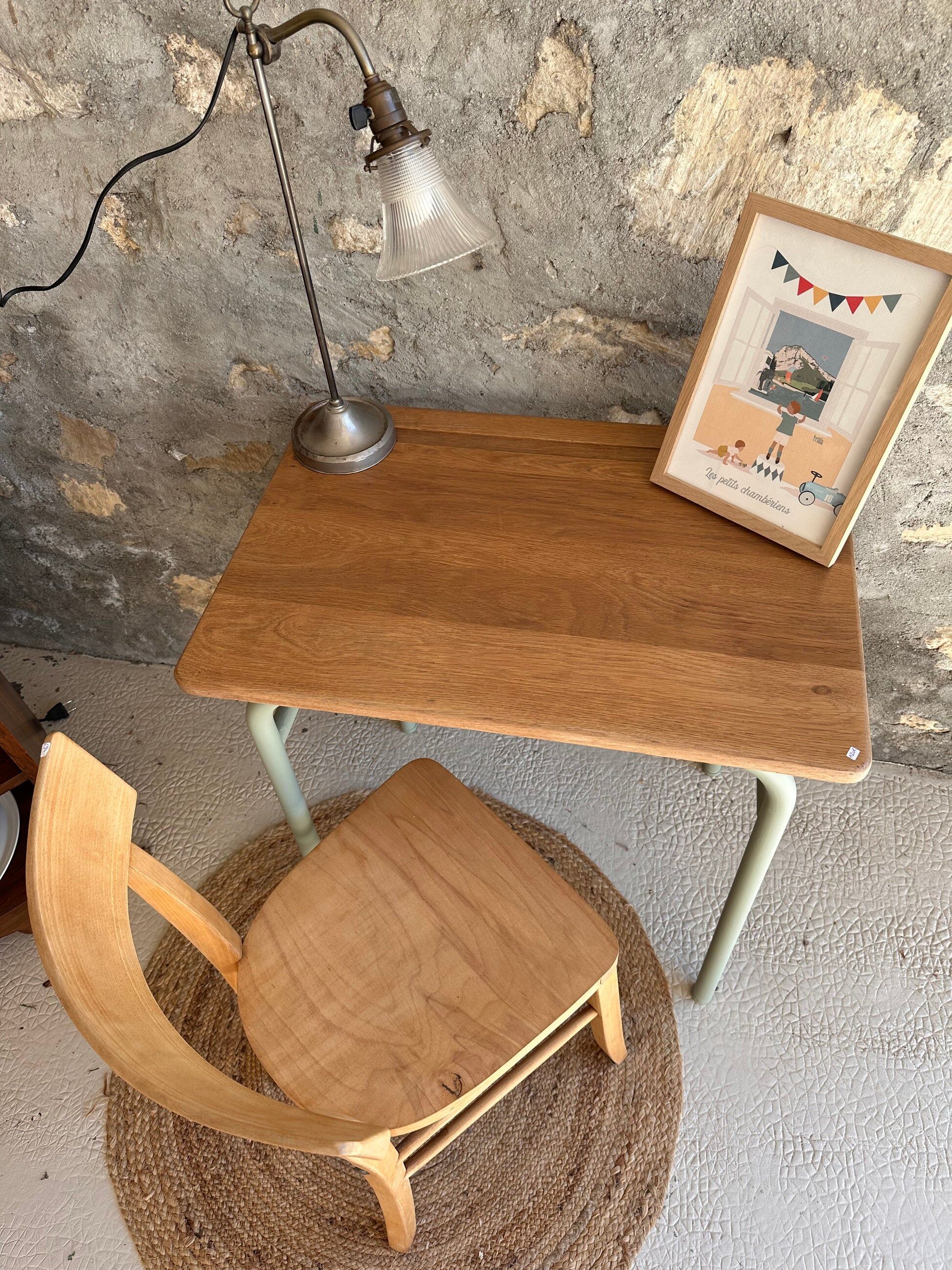 Vintage school desk refurbished