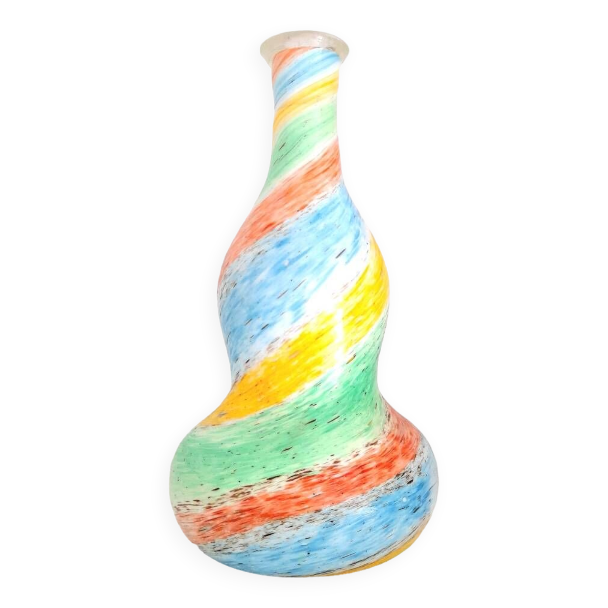Murano glass paste carafe or vase