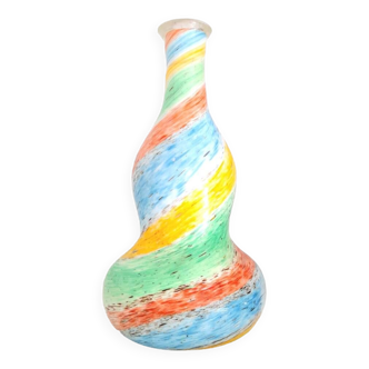 Carafe or vase in Murano glass paste