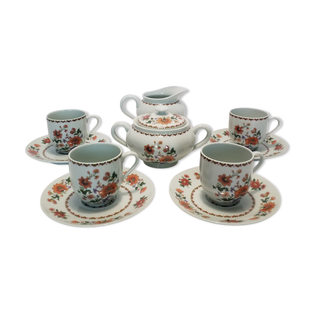 Service à café en porcelaine Limoges France