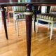 Louis XVI mahogany style dining table