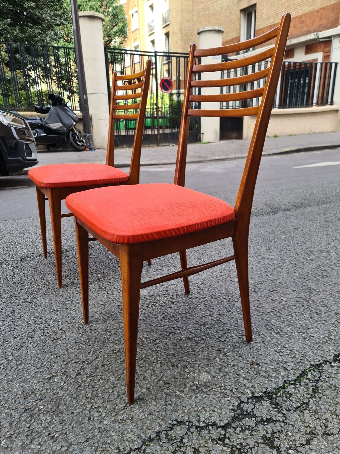Paire de chaises scandinave 1960