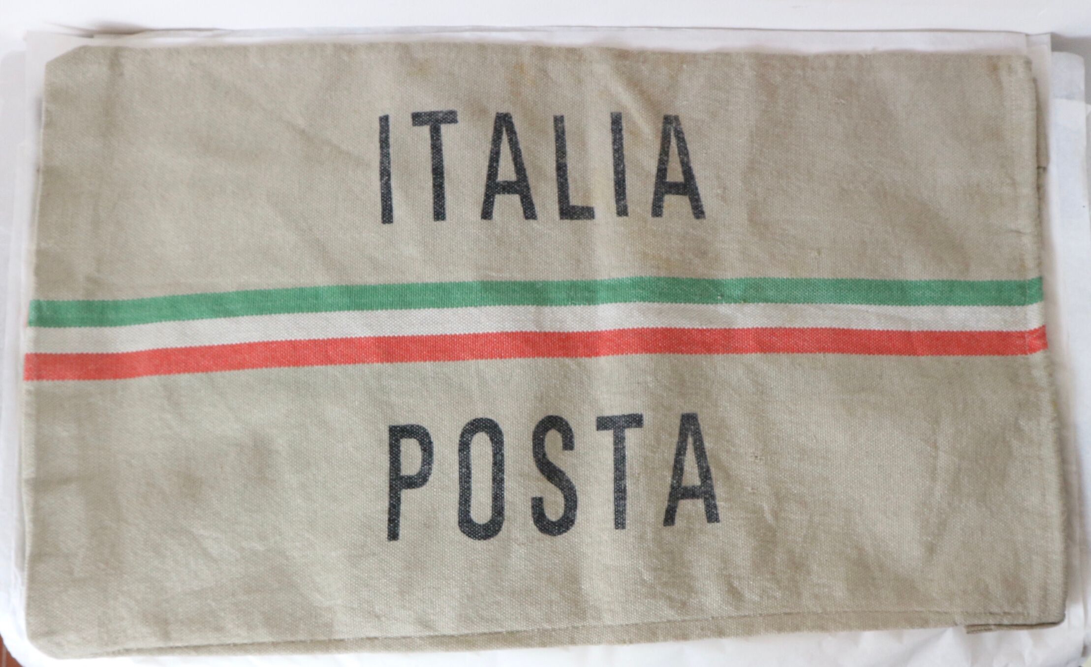 Sack postal Poste Italiane, vintage