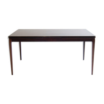 Table extensible danoise en palissandre