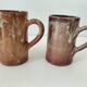 Duo grands mugs grès