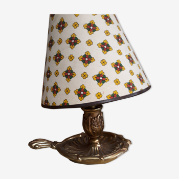 Lampe de chevet en bronze