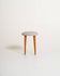 Scandinavian teak stool, 1950s