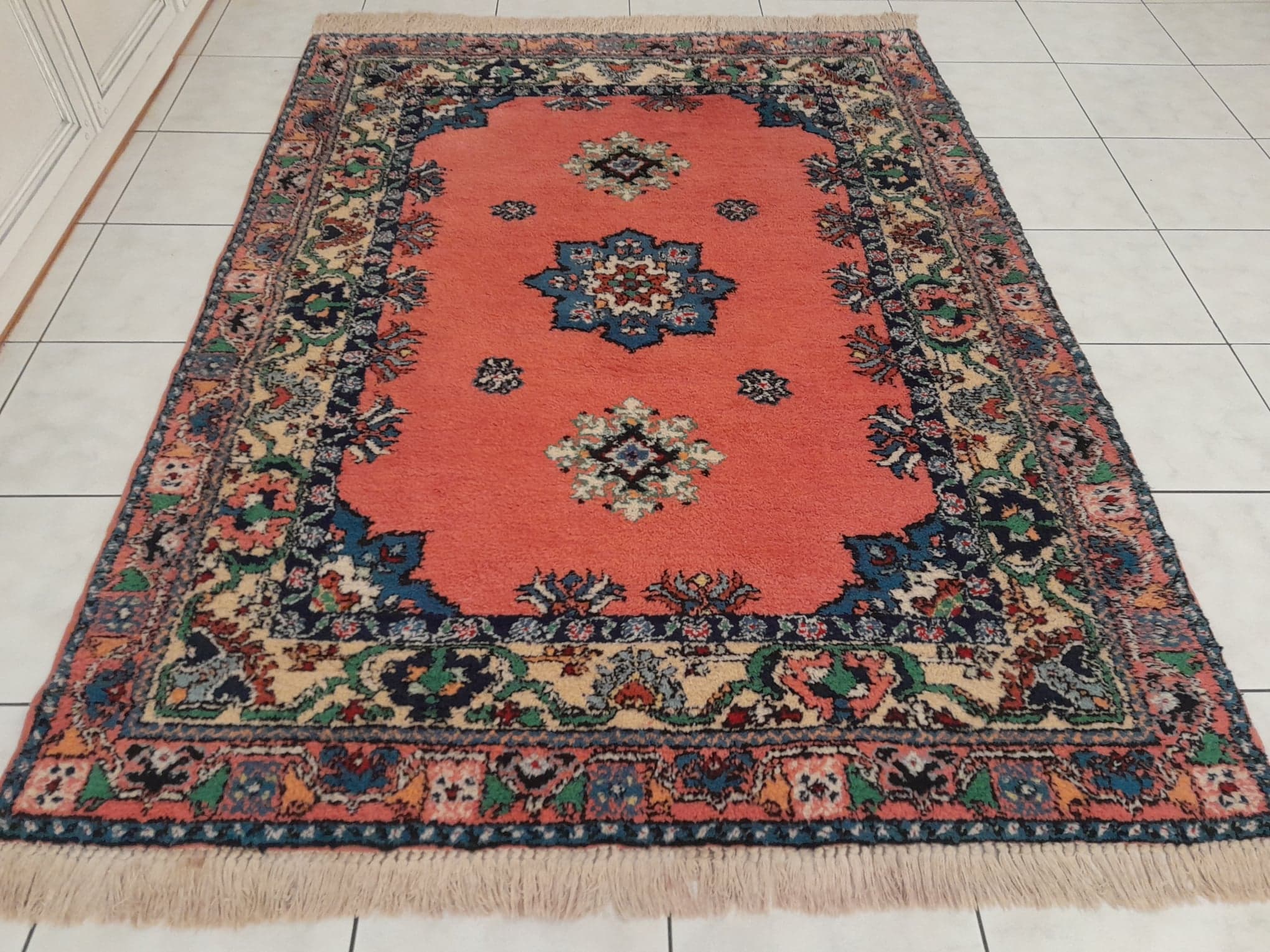 Berber rug Rabat handmade 200x151cm