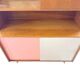 Vintage U-452 cabinet with display case and bar - Jiri Jiroutek