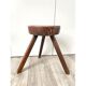 Brutalist tripod stool