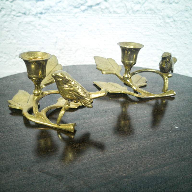 Brass candlestick