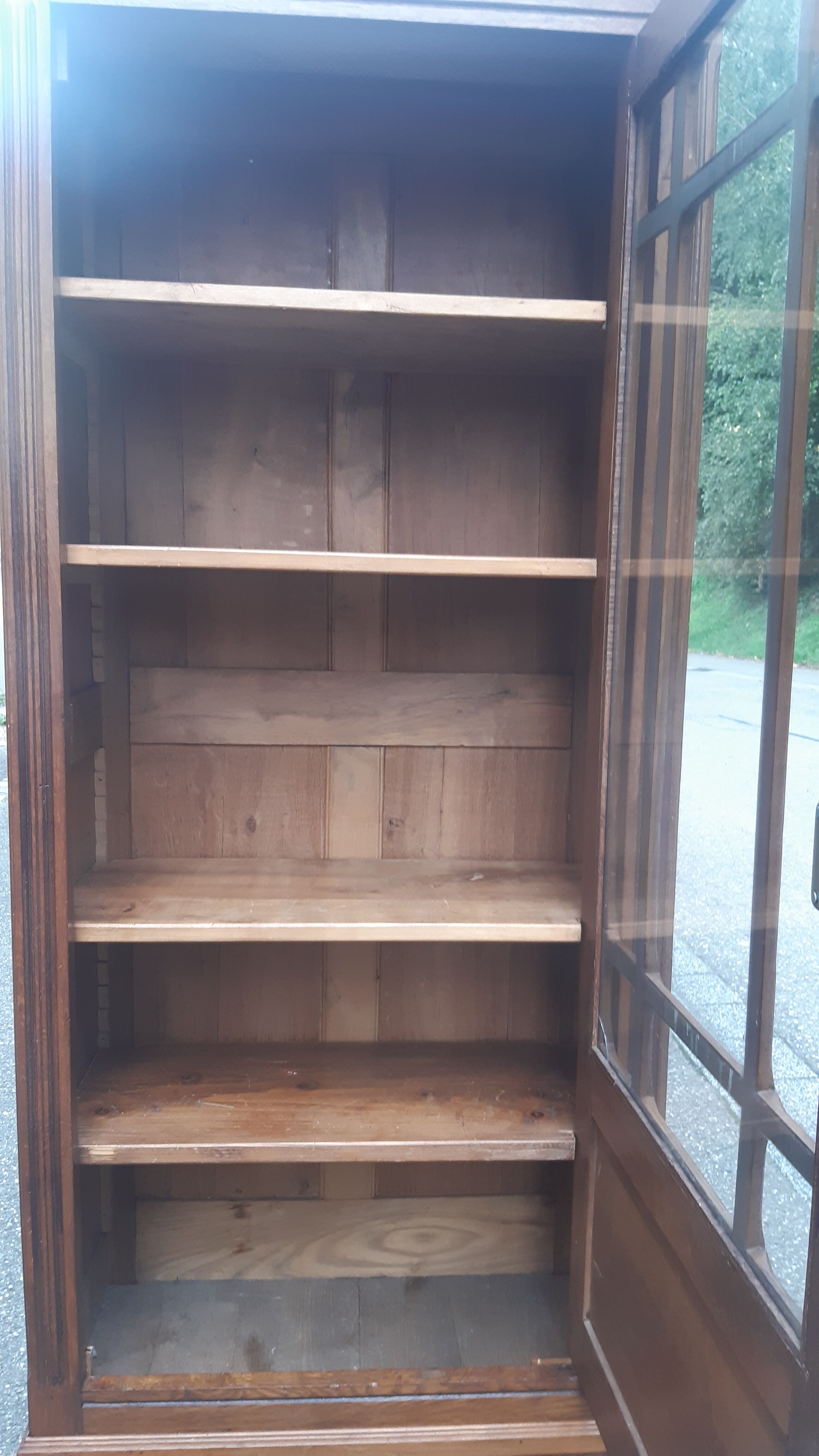 Art Deco glazed cabinet