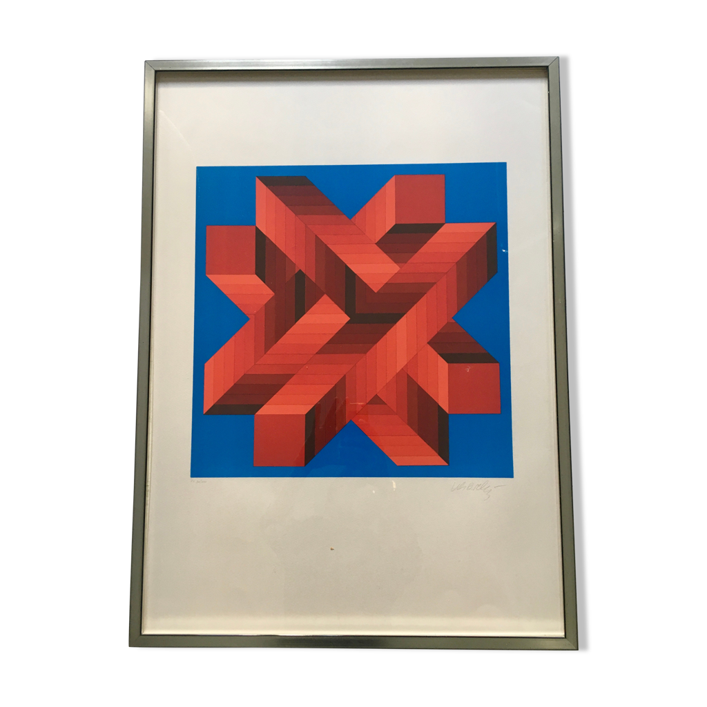 Lithographie Mark Rothko Signée & Numérotée - COA Originale - Œuvre D'art Collection