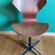 Chaise en bois courbé