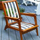 Teak armchair from the early 1950s