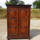 Ancienne armoire Louis XIII en noyer massif