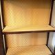 Vitrine style edouardienne en acajou
