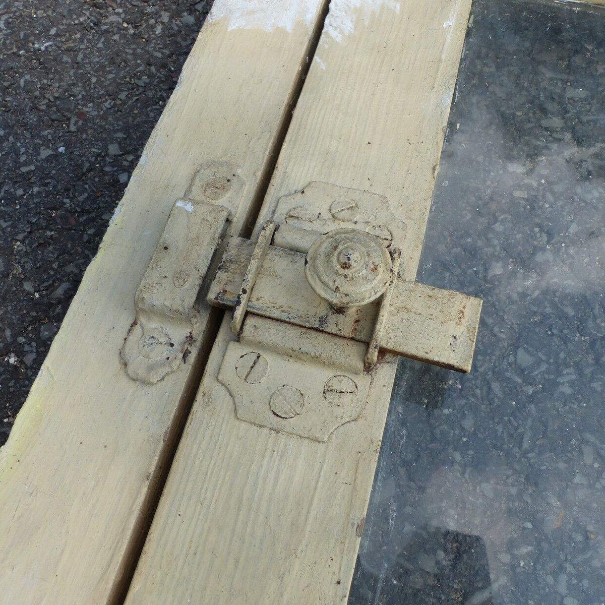 Skylight old wooden window dim L 39 cm x H 55 cm