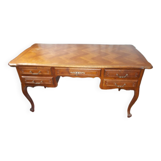 large flat desk in Louis XV style