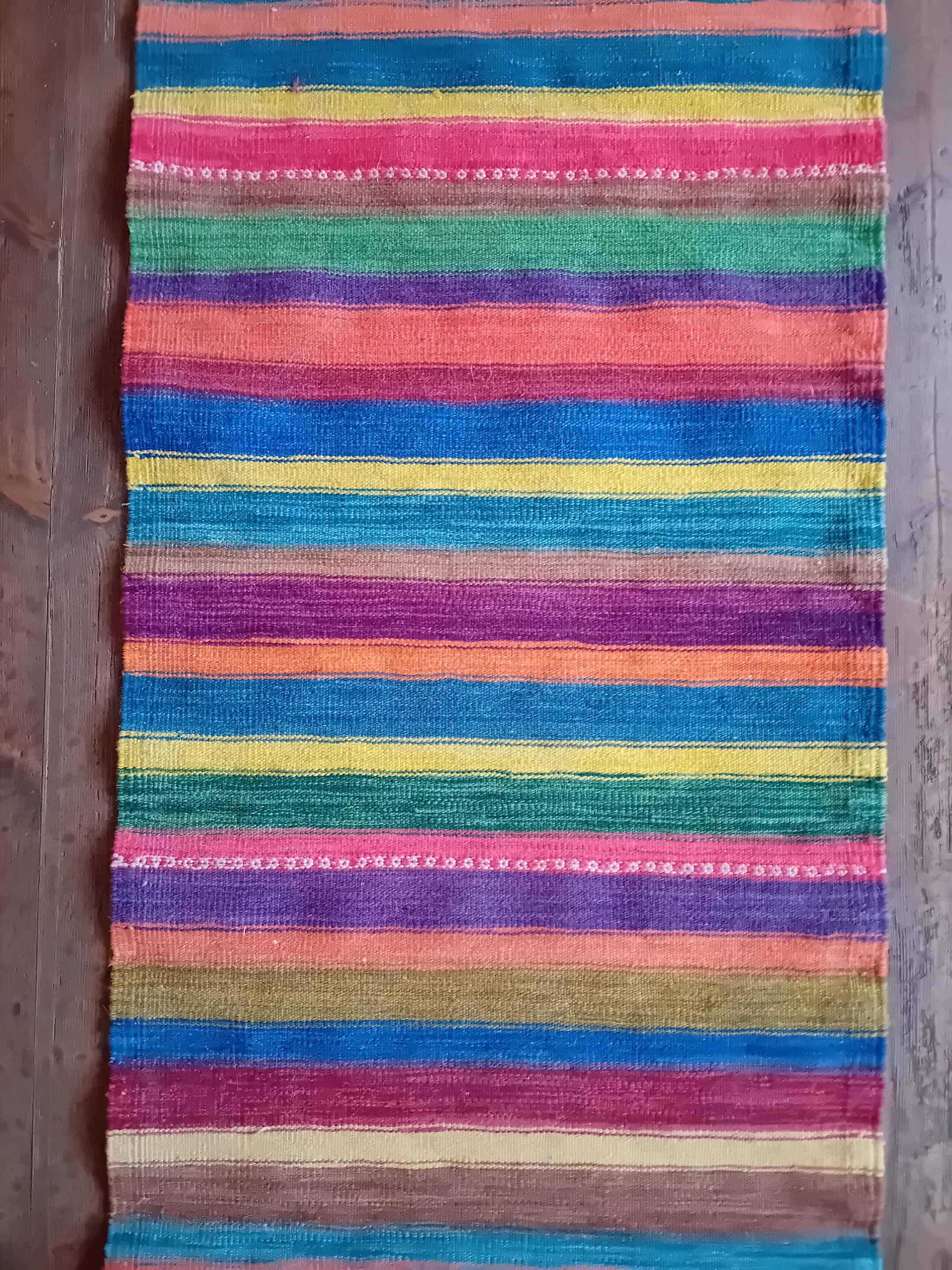 Handmade Indian Kilim 200x64cm