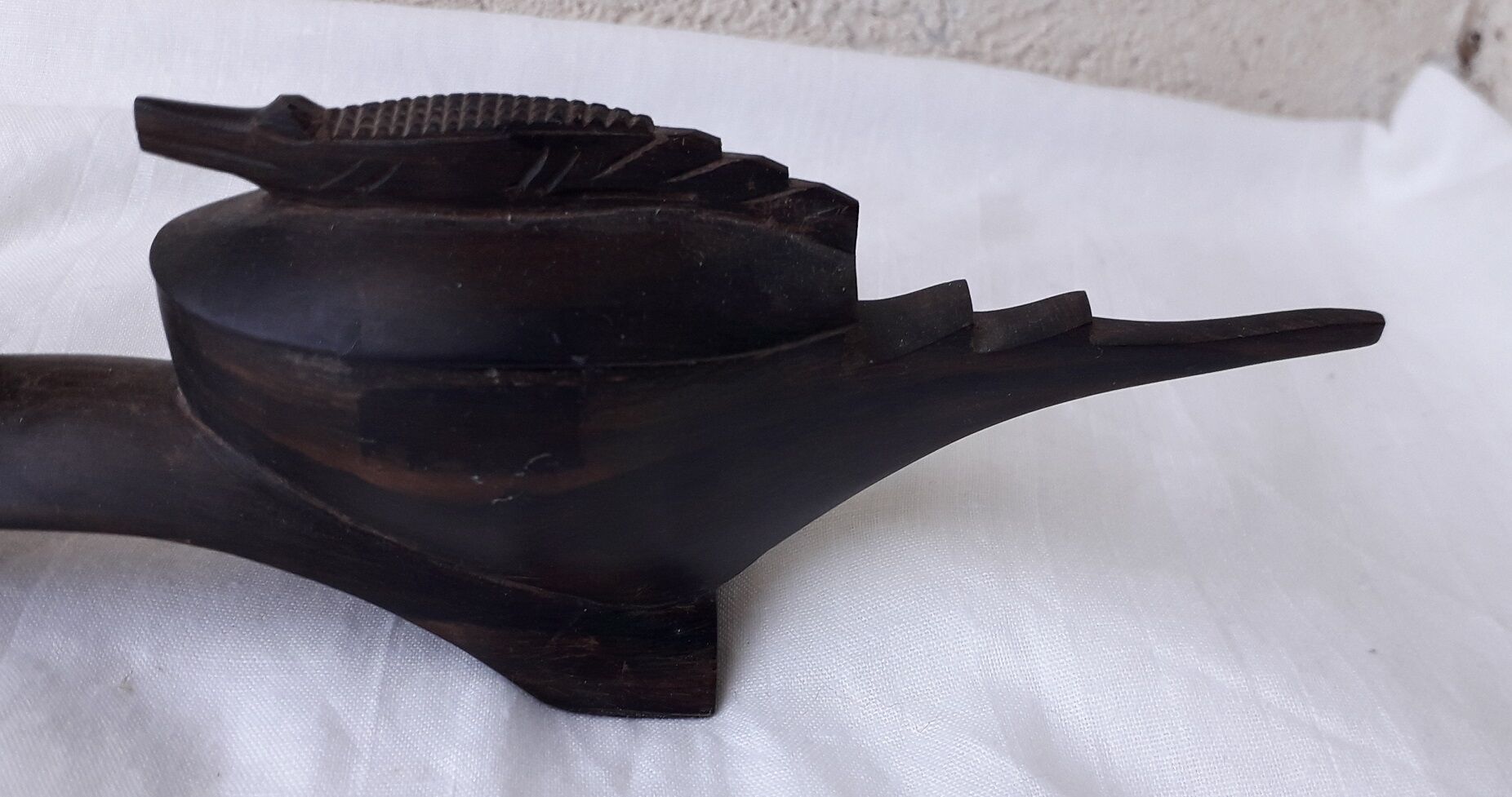 Salière poivrier en bois crocodile