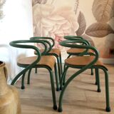 Nursery school chairs by Jacques Hitier, 50s