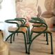 4 chaises d'école maternelle de Jacques Hitier, années 50