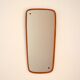 Scandinavian Mirror 60s teak 34x73cm