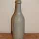 Old bottle in glazed clay of Saône et Loire