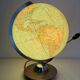 Vintage 1960 terrestrial globe JRO Verlag world map German - 35 cm
