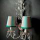 Tassel wall sconce