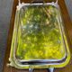 Sculpted silver serving tray