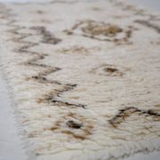 Set of 2 Moroccan Berber Wool Rugs, Mid-Century, 1960s