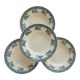 4 vintage Lavallière deep plates - Moulin des Loups