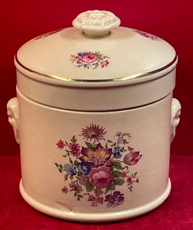 Details about tobacco pot in ceramic of sarreguemines h14,5 x 12 cm