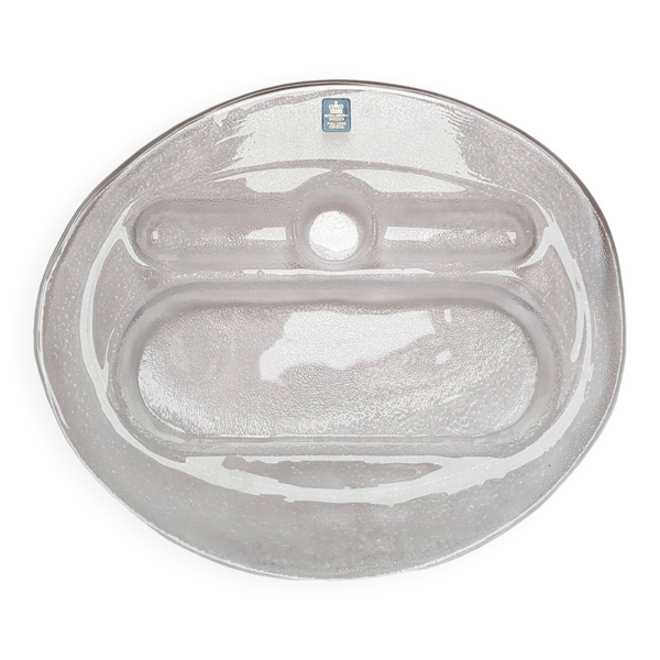 Plat de service en cristal Royal Krona Suède