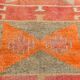 Runner Kilim Anatolien Vintage – Motifs Géométriques, Tissé Main, 96x352 Cm