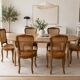 Set of 6 Cane Chairs in Louis XV style