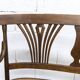 Fischel bench 1930 curved wood artisanal cane handmade