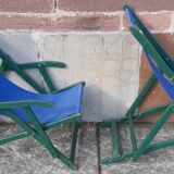Pair of chaise longue