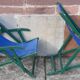 Paire de chaise longue