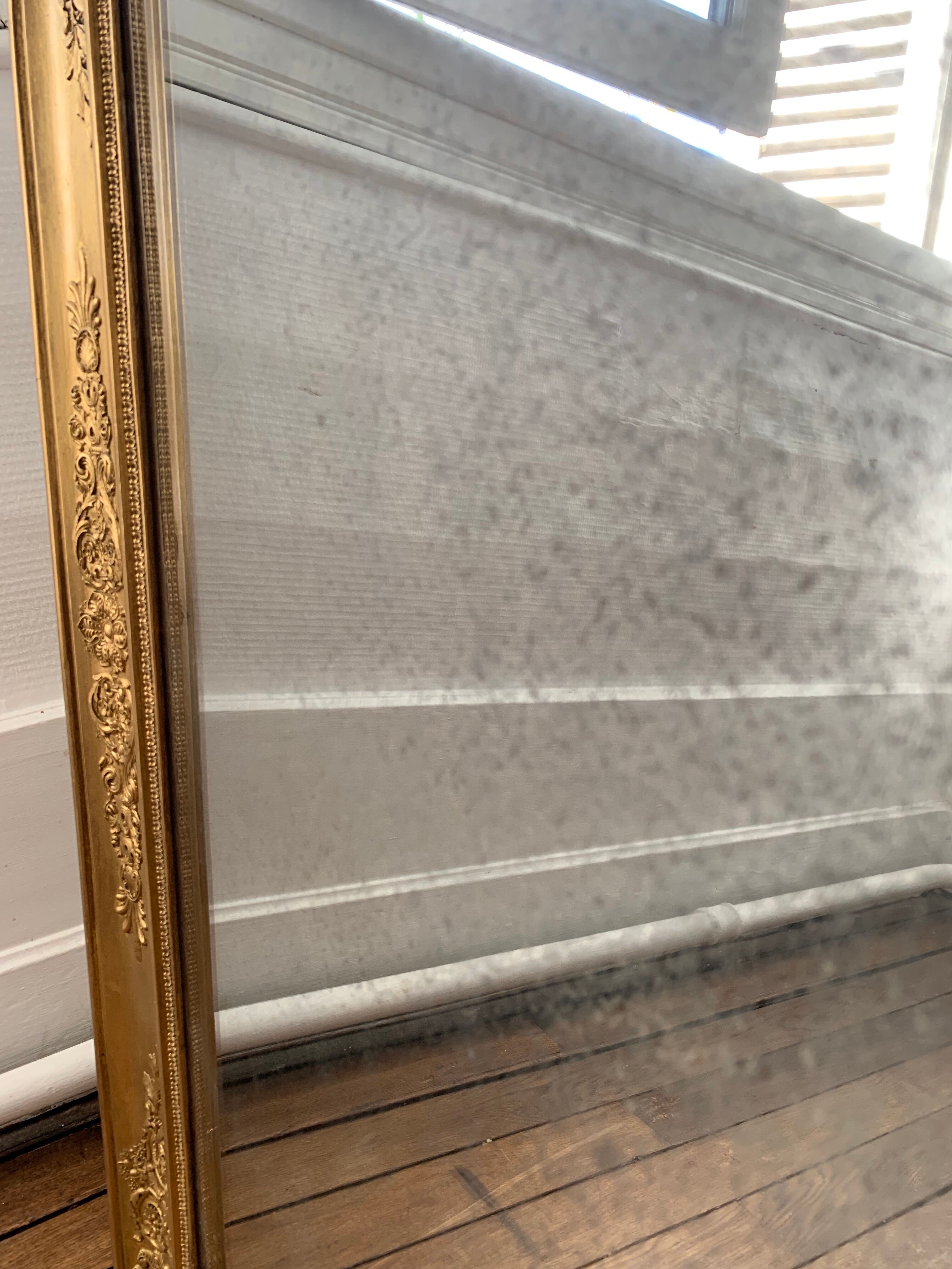 Mirror old Regency period 90x70cm