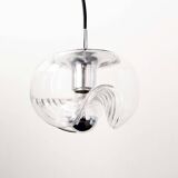 Petite ‘Futura’ pendant light by Koch & Lowy for Peill Putzler